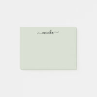 Niedlich-Hellgrün-Individuelle Name