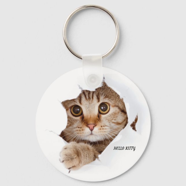 Niedlich Hello Kitty Schlüsselanhänger (Vorderseite)