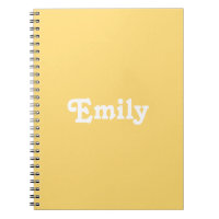 Niedlich hellorangefarbener individuelle Name
