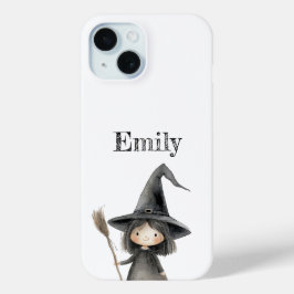 Niedlich Hexe Personalisierte Halloween-Fall Case-Mate iPhone Hülle