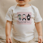 Niedlich Hexenmeistermonster Halloween Baby T-shirt<br><div class="desc">Niedlicher Hexenvampir Monster Halloween Baby-T - Shirt</div>