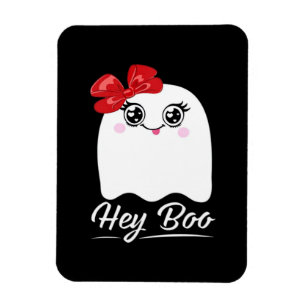 Niedlich Hey Boo Halloween Magnet