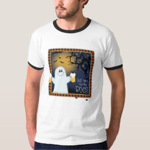 Niedlich hier für den Boos Halloween Ghost Beer T-Shirt