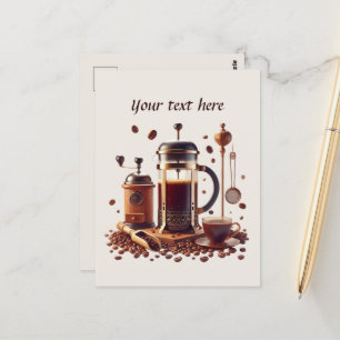 Niedlich hinzufügen postkarte
