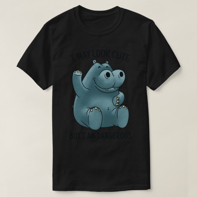 NIEDLICH HIPPO QUOTE T-Shirt (Design vorne)
