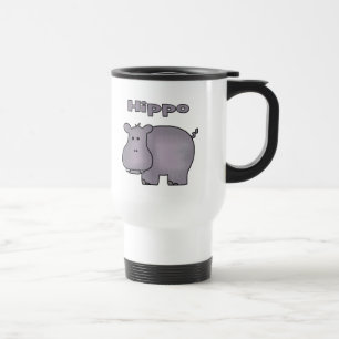 Niedlich Hippo Reisebecher