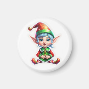 Niedlich Holiday Elf Magnet