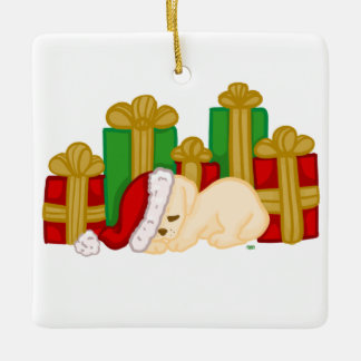Niedlich Holiday Puppy Ornament