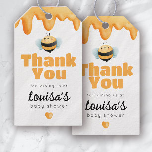 Niedlich Honey Bee Baby Dusche Vielen Dank Geschenkanhänger