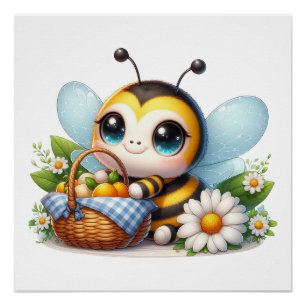 Niedlich Honey Bee Poster