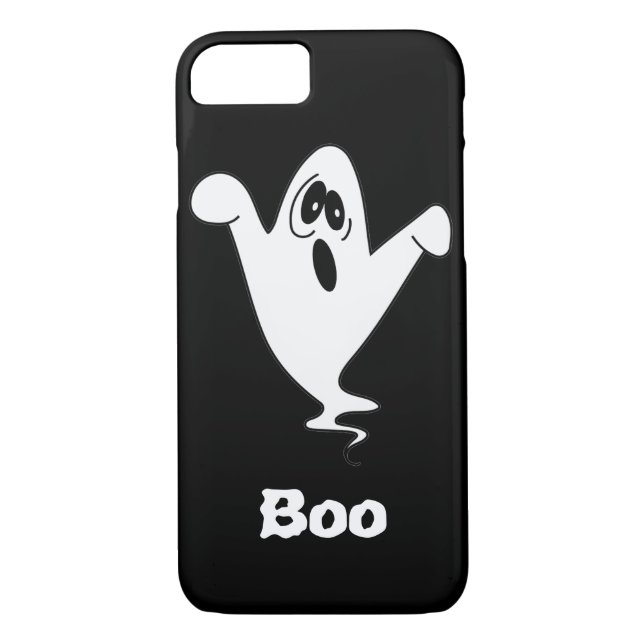 Niedlich Howling Ghost Halloween Case-Mate iPhone Hülle (Rückseite)