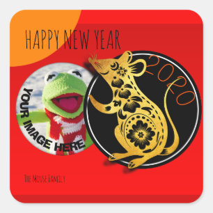 Niedlich Humorer Rattenpapier 2020 S Aufkleber