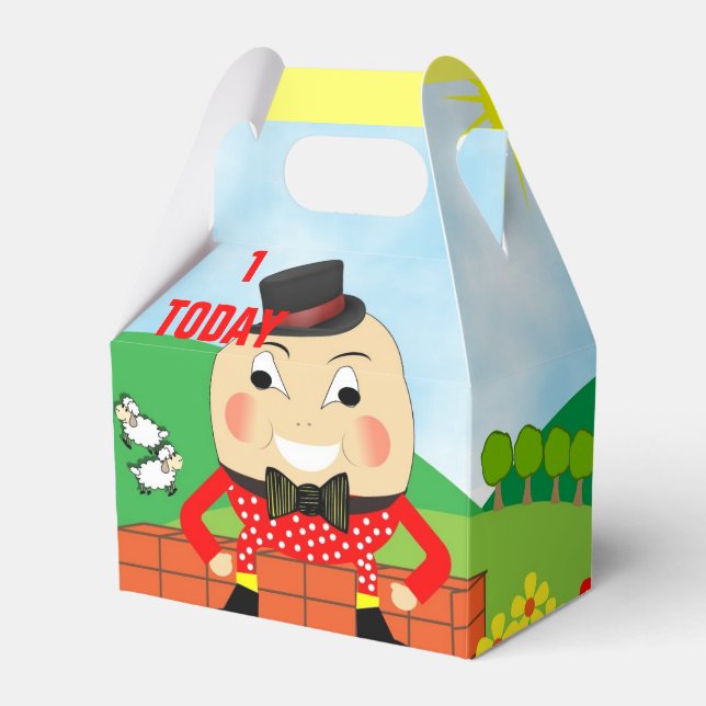 Niedlich Humpty Dumpty Kinderzimmer Rhyme Theme Geschenkschachtel (Vorderseite)