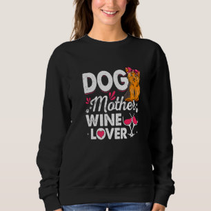 Niedlich Hunde Mutter Wein Yorkshire Terrier Dog M Sweatshirt