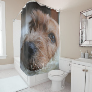 Niedlich Hunde Personalisiert Duschvorhang