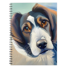 Niedlich Hundeskizze Notizblock