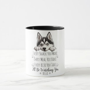 Niedlich Husky Dog Funny Custom Tasse
