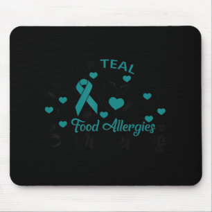 Niedlich I Aquamarin für Lebensmittelallergien Auf Mousepad