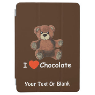 Niedlich I Herz (Liebe) Schokolade Teddy Bär iPad Air Hülle