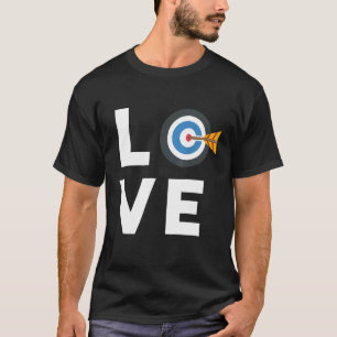 Niedlich I Liebe Archery Funny für Bogenschützen K T-Shirt
