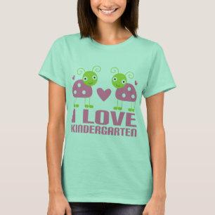 Niedlich I Liebe Kindergarten Ladybug Geschenk T-Shirt