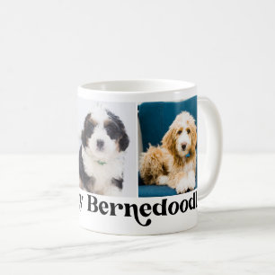 Niedlich I Liebe Mein Bernedoodle 3 Fotovorlage Kaffeetasse
