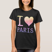 Niedlich I Liebe Paris T Shirt