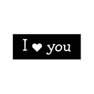 Niedlich I Liebe You Art Craft DIY Card machen 31 Gummistempel