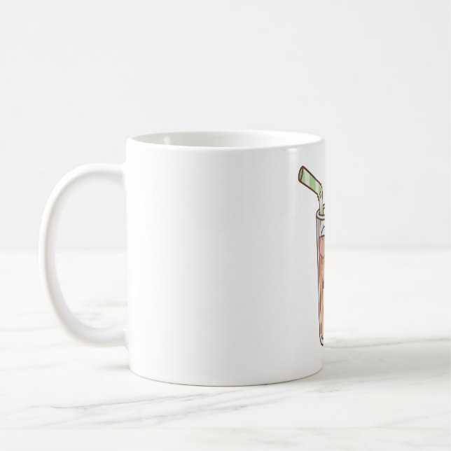 Niedlich Iced Lemon Tea Drink Kaffeetasse (Links)