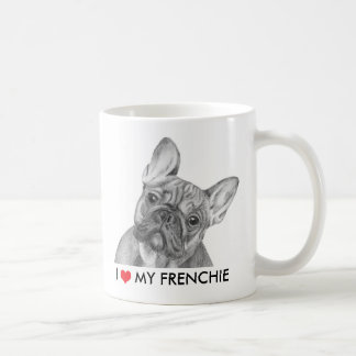 Niedlich "ich Liebe meine Frenchie" Tasse