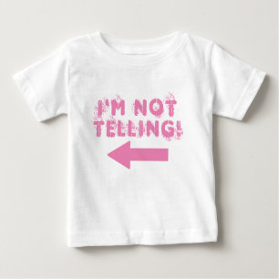 Niedlich "Ich sage nicht!" Baby T - Shirt