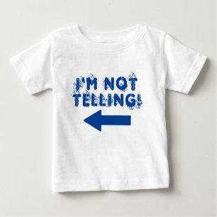 Niedlich "Ich sage nicht!" Baby T-shirt