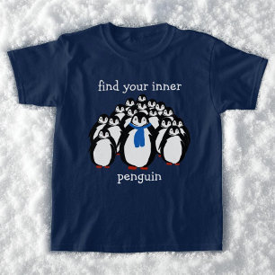 Niedlich Ihren inneren Pinguin finden T-Shirt