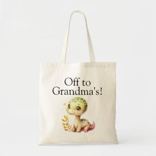 Niedlich in Oma's Tasche