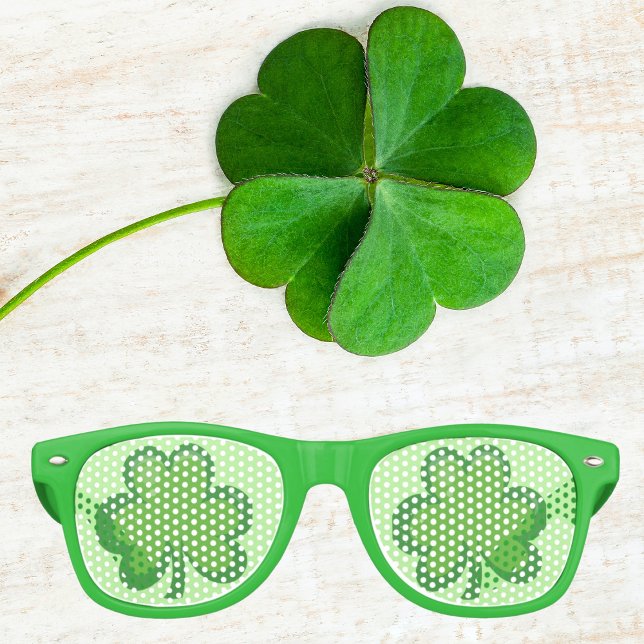 Niedlich Irish Clover St.Patrick's Day Partybrille (Von Creator hochgeladen)