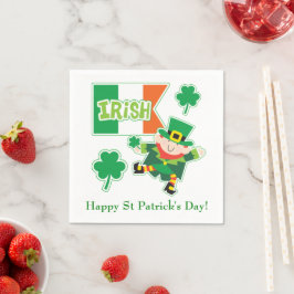 Niedlich Irish Leprechaun Serviette