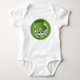 Niedlich Irish Skull Baby Strampler