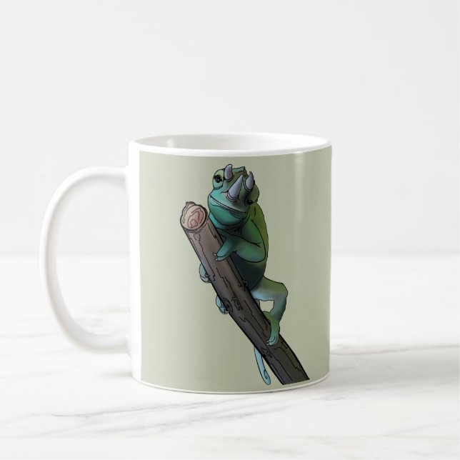 Niedlich Jackson's Chameleon Kaffeetasse (Links)