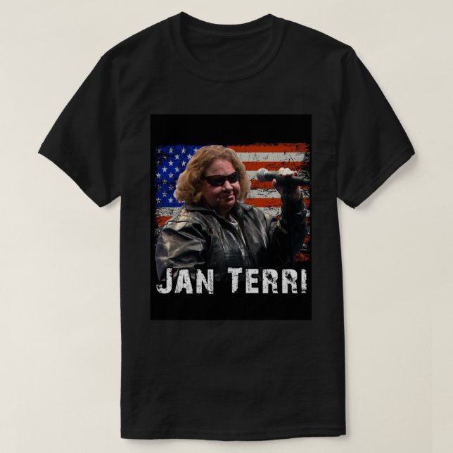 Niedlich Jan Terri T-Shirt (Design vorne)