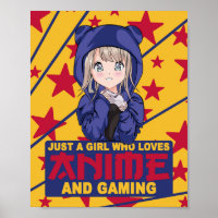 Niedlich Japan Anime and Gaming Kawaii Neko Girl