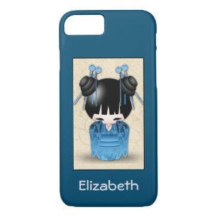 Niedlich Japanisch Kokeshi Doll Personalisiert Case-Mate iPhone Hülle