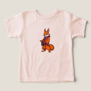 Niedlich Japanisch Samurai Eichhörnchen