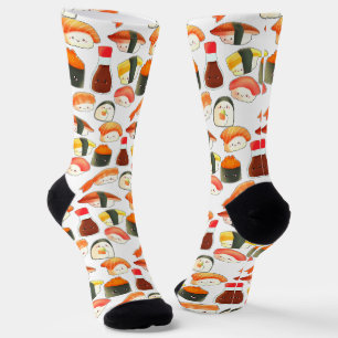 Niedlich Japanisch Sushi Socken