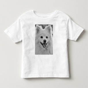 Niedlich Japanischer Spitz Kleinkind T-shirt