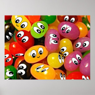 Niedlich Jelly Bean Poster
