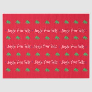 Niedlich Jingle Your Bells Seidenpapier