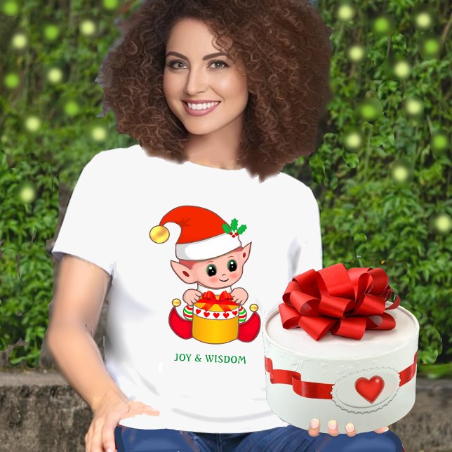 Niedlich Jolly Christmas Elf T-Shirt (Von Creator hochgeladen)