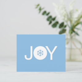 Niedlich Joy Christmas Postcard Postkarte