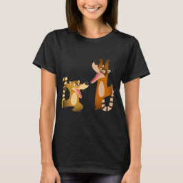 Niedlich Joyful Cartoon Coatimundis Women T - Shir T-Shirt
