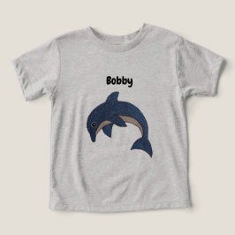 Niedlich Jumping Dark Blue White Dolphin